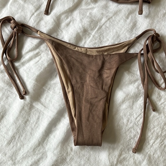 One One Swimwear - Maggie Too & Ariel Bottom (Latte) - Picture 5 of 7